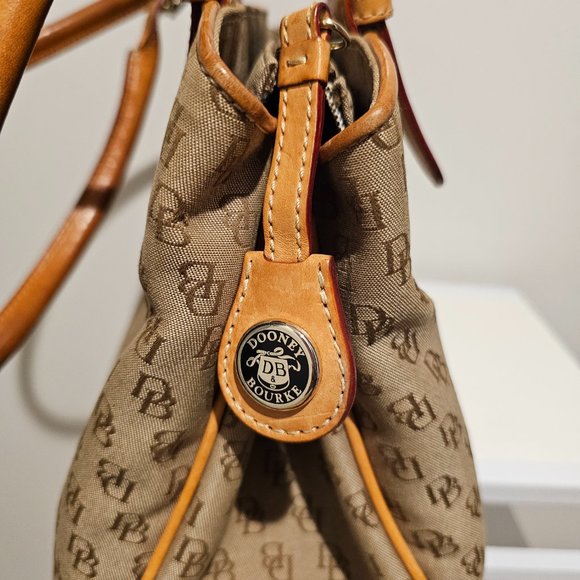 Dooney & Bourke Signature Bag - Tan - Picture 5 of 16